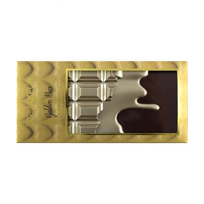 I Heart Revolution Chocolate Eyeshadow Palette Očný tieň pre ženy 22 g Odtieň Golden Bar