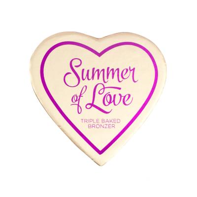 Makeup Revolution London I Heart Makeup Summer Of Love Bronzer pre ženy 10 g Odtieň Hot Summer Of Love