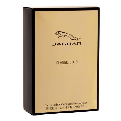 Jaguar Classic Gold Toaletná voda pre mužov 100 ml poškodená krabička