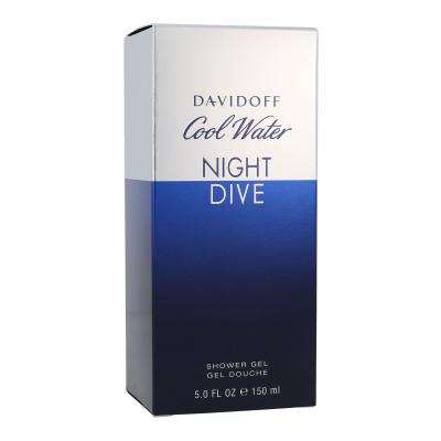 Davidoff Cool Water Night Dive Sprchovací gél pre mužov 150 ml poškodená krabička