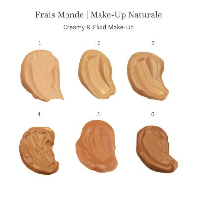 Frais Monde Make Up Naturale Creamy Foundation Make-up pre ženy 30 ml Odtieň 3 poškodená krabička