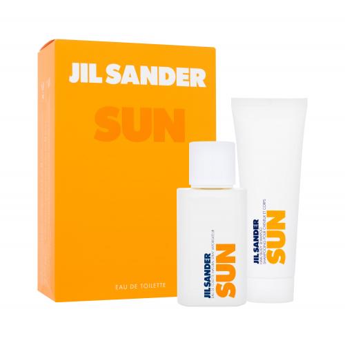 Jil Sander Sun darčeková kazeta toaletná voda 75 ml + sprchovací gél 75 ml pre ženy