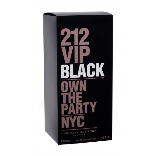 Obrázok Carolina Herrera 212 VIP Men Black 200 ml parfumovaná voda poškodená krabička pre mužov