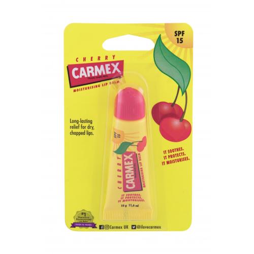 Carmex Cherry SPF15 10 g balzam na pery pre ženy