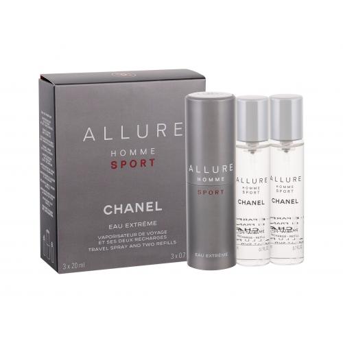 Chanel Allure Homme Sport Eau Extreme 3x20 ml toaletná voda pre mužov