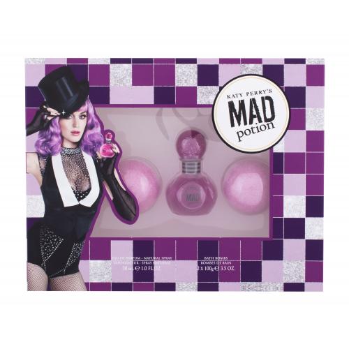 Obrázok Katy Perry Katy Perry´s Mad Potion darčeková kazeta pre ženy parfumovaná voda 30 ml + šumivá bomba do kúpeľa 2 x 100 g