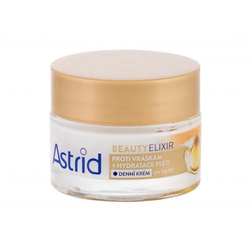 Astrid Beauty Elixir 50 ml denný pleťový krém na veľmi suchú pleť; výživa a regenerácia pleti; proti vráskam; na rozjasnenie pleti
