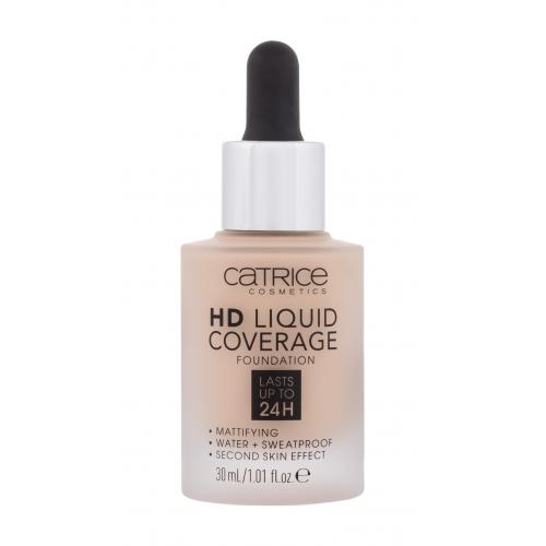 Catrice HD Liquid Coverage 24H 30 ml make-up pre ženy 005 Ivory Beige na veľmi suchú pleť