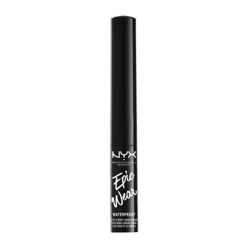 NYX Professional Makeup Epic Wear Liquid Liner tekuté linky na oči s matným finišom odtieň 01 Black 3.5 ml