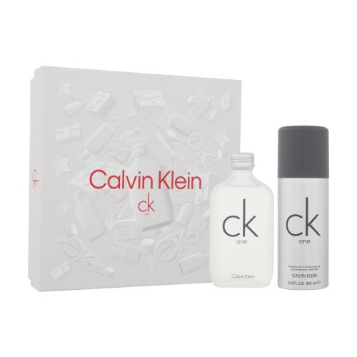 Calvin Klein CK One darčeková kazeta toaletná voda 100 ml + dezodorant 150 ml unisex