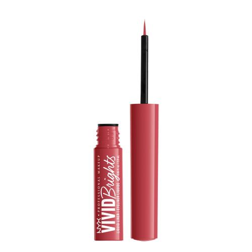 NYX Professional Makeup Vivid Bright Liquid Liner 04 On Red tekutá očná linka, 2 ml