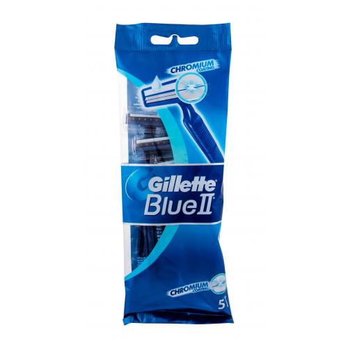 Gillette Blue II 5 ks holiaci strojček pre mužov