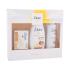 Dove Perfect Pampering Gift Set Darčeková kazeta sprchovací gél Nourishing Care & Oil 250 ml + tuhé mydlo Cream Oil Moroccan Argan Oil 100 g + antiperspirant Invisible Dry Clean Touch 150 ml