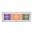 Institut Karité Shea Soap Trio Darčeková kazeta tuhé mydlo Shea Soap Lavender 100 g + tuhé mydlo Shea Soap Almond & Honey 100 g + tuhé mydlo Shea Soap Lemon Verbena 100 g