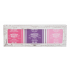 Institut Karité Shea Soap Trio Darčeková kazeta tuhé mydlo Shea Soap Cherry Blossom 100 g + tuhé mydlo Shea Soap Lavender 100 g + tuhé mydlo Shea Soap Rose Mademoiselle 100 g