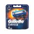 Gillette Fusion5 Proglide Náhradné ostrie pre mužov 4 ks