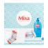 Mixa Hyalurogel Rich Darčeková kazeta denný pleťový krém Hyalurogel Rich Cream 50 ml + telové mlieko Hyalurogel Intensive Hydrating Milk 400 ml + ponožky 1 pár