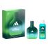 Adidas Vibes Full Recharge Darčeková kazeta parfumovaná voda 100 ml + sprchovací gél 100 ml