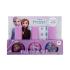 Lip Smacker Disney Frozen Nail Polish Set Darčeková kazeta lak na nechty 3 x 4 ml + samolepky na nechty