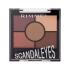 Rimmel London Scandaleyes 5 Pan Eyeshadow Palette Očný tieň pre ženy 3,8 g Odtieň 005 Sunset Bronze