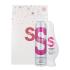 Tigi S Factor Vivacious Darčeková kazeta sprej pre fixáciu účesu 371 ml + prípravok pre uhladenie vlasov S Factor Smoothing Lusterizer 200 ml