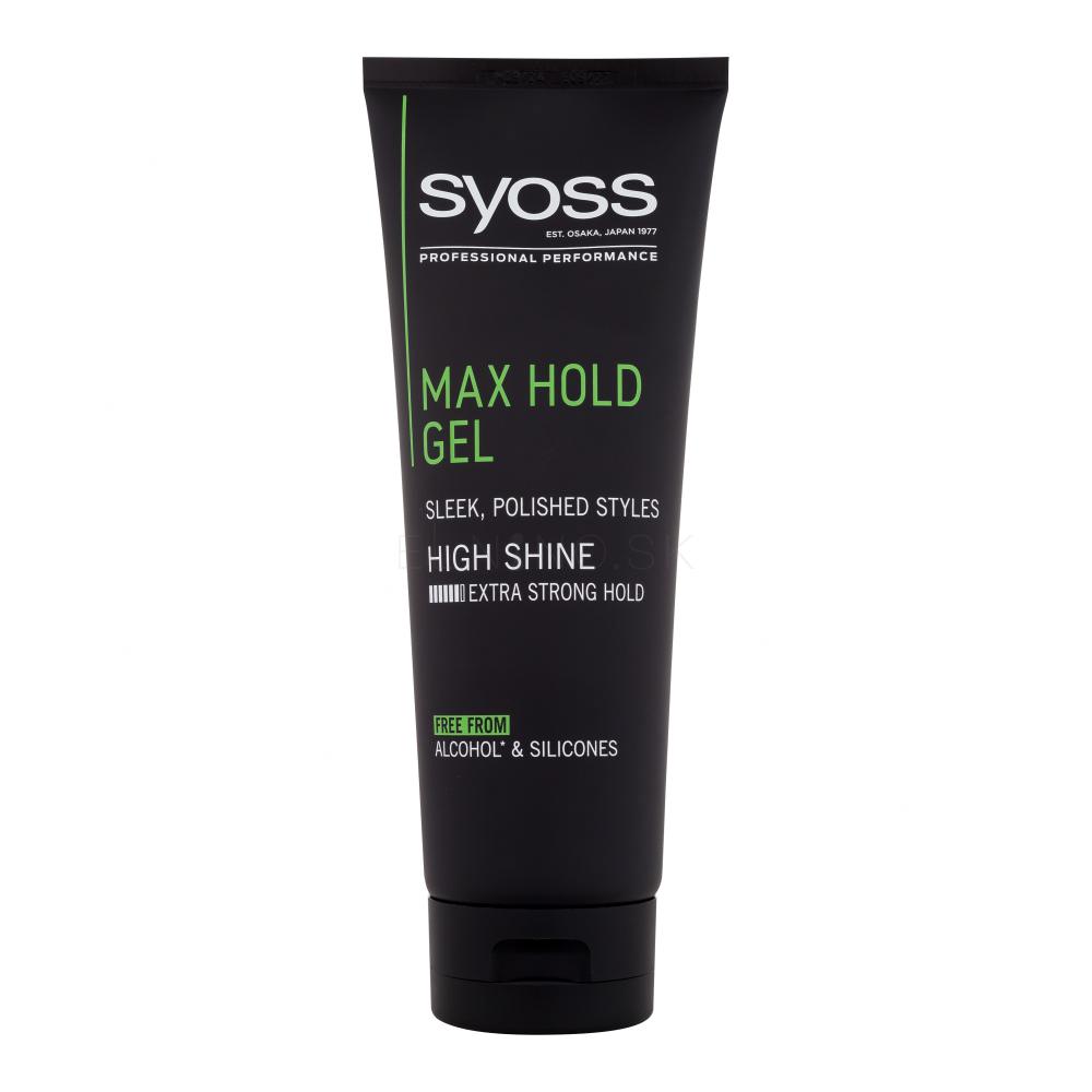 Syoss Max Hold Gel Gél na vlasy pre ženy 250 ml ELNINO SK