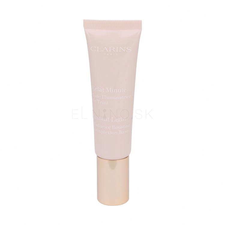 Clarins Instant Light Radiance Boosting Complexion Base Podklad pod make-up pre ženy 30 ml Odtieň 01 Rose