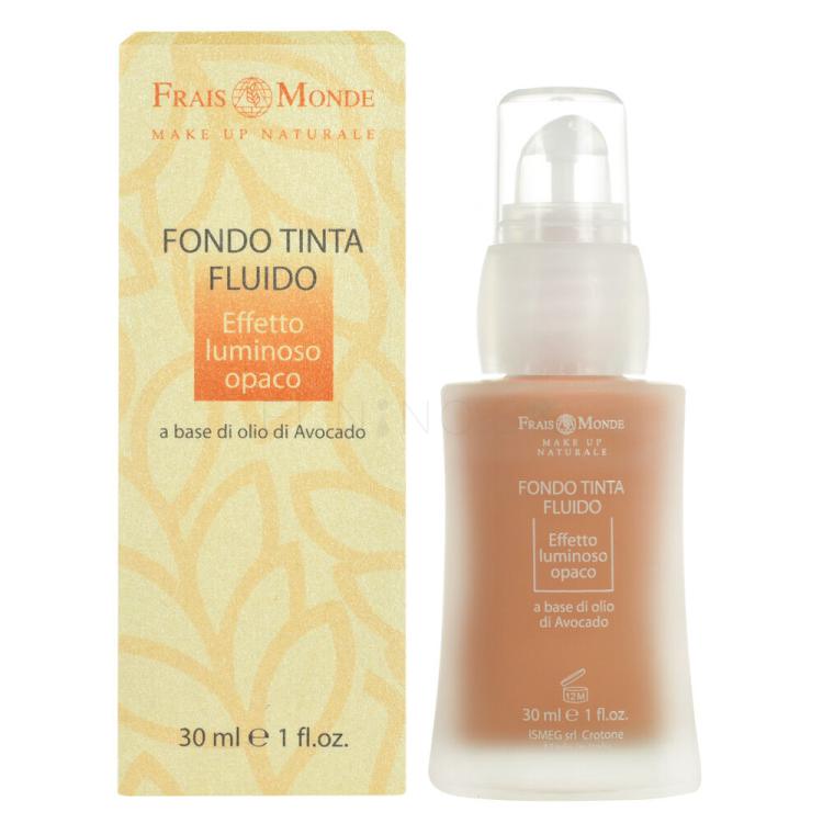 Frais Monde Make Up Naturale Fluid Foundation Make-up pre ženy 30 ml Odtieň 4 poškodená krabička