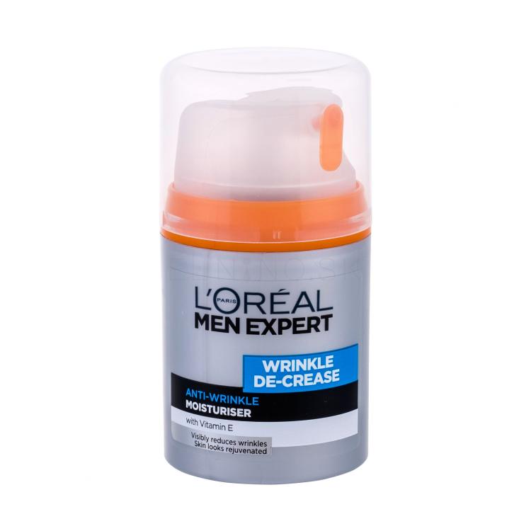L&#039;Oréal Paris Men Expert Wrinkle De-Crease Denný pleťový krém pre mužov 50 ml