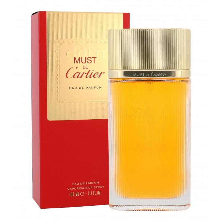 Cartier Must De Cartier Gold Parfumovaná voda pre ženy 100 ml poškodená krabička