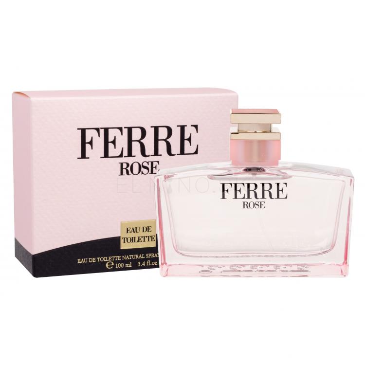 Gianfranco Ferré Ferré Rose Toaletná voda pre ženy 100 ml poškodená krabička