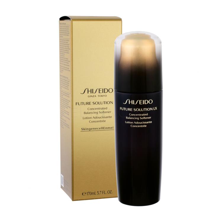 Shiseido Future Solution LX Concentrated Balancing Softener Pleťová voda a sprej pre ženy 170 ml poškodená krabička