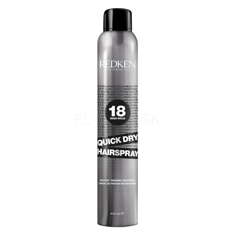 Redken Quick Dry 18 Lak na vlasy pre ženy 400 ml