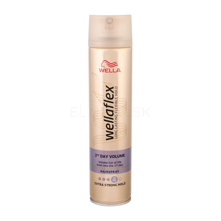 Wella Wellaflex 2nd Day Volume Lak na vlasy pre ženy 250 ml