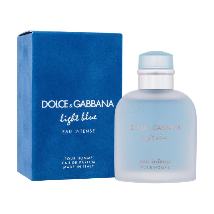 Dolce&amp;Gabbana Light Blue Eau Intense Parfumovaná voda pre mužov 100 ml