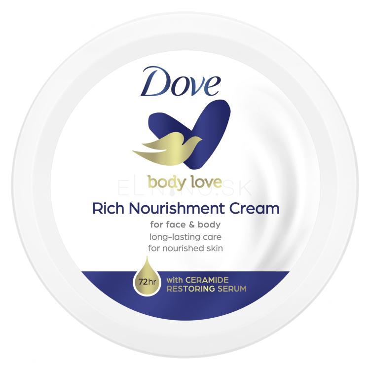 Dove Nourishing Care Intensive-Cream Telový krém pre ženy 150 ml