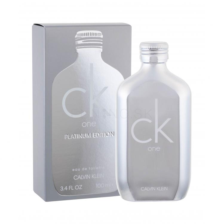 Calvin Klein CK One Platinum Edition Toaletná voda 100 ml