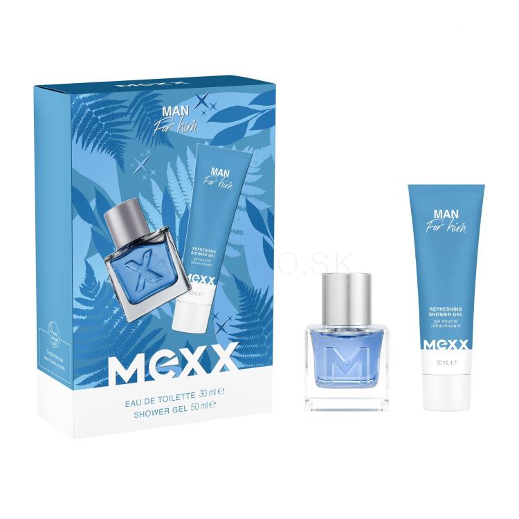 Mexx Man Darčeková kazeta Edt 30ml + 50ml sprchový gel