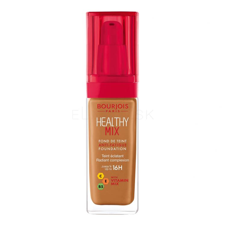 BOURJOIS Paris Healthy Mix Anti-Fatigue Foundation Make-up pre ženy 30 ml Odtieň 59 Amber