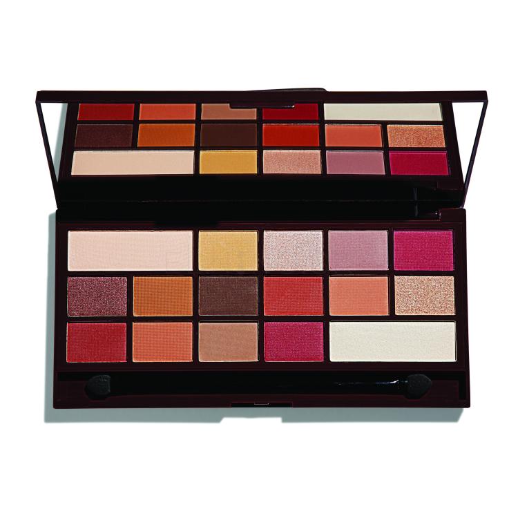 I Heart Revolution Chocolate Eyeshadow Palette Očný tieň pre ženy 22 g Odtieň Chocolate Elixir