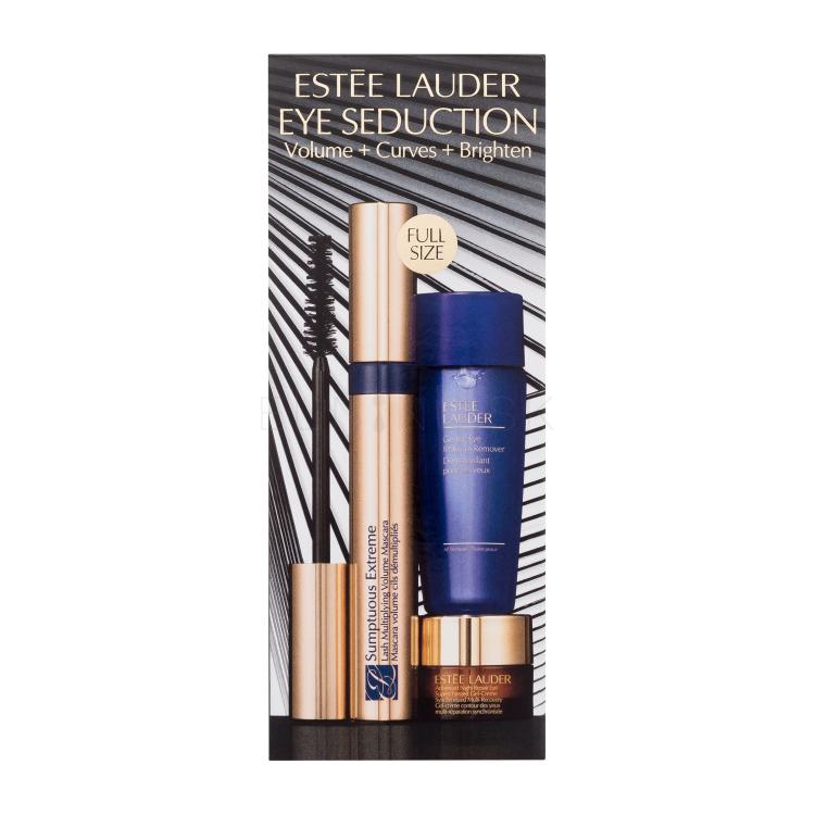 Estée Lauder Sumptuous Extreme Darčeková kazeta riasenka 8 ml + starostlivosť o očné okolie Advanced Night Repair Eye 5 ml + odličovač očného okolia Gentle Eye Makeup Remover 30 ml