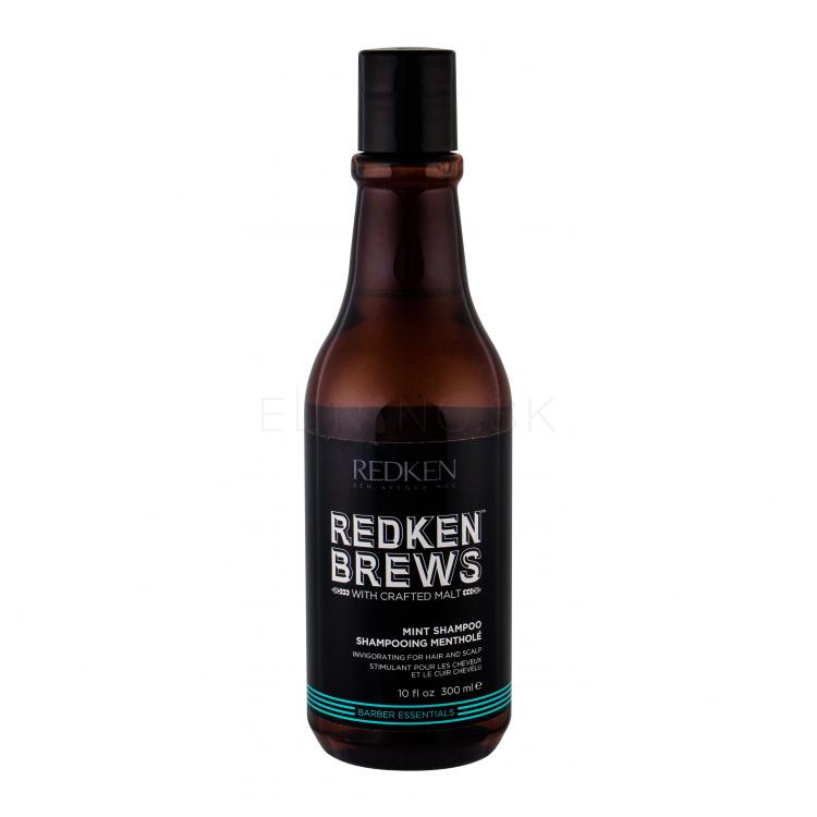 Redken Brews Mint Šampón pre mužov 300 ml