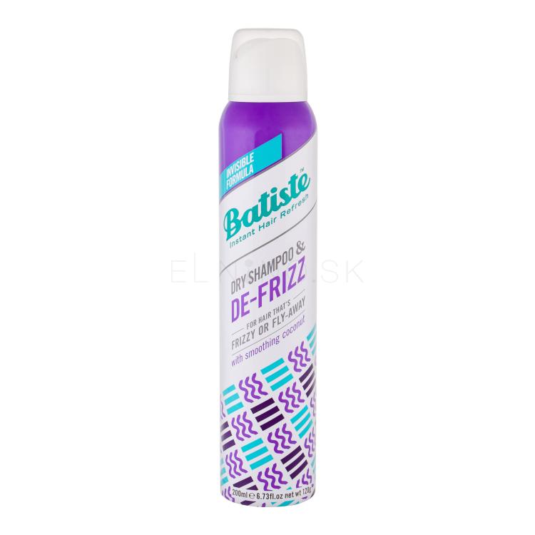 Batiste De-Frizz Suchý šampón pre ženy 200 ml