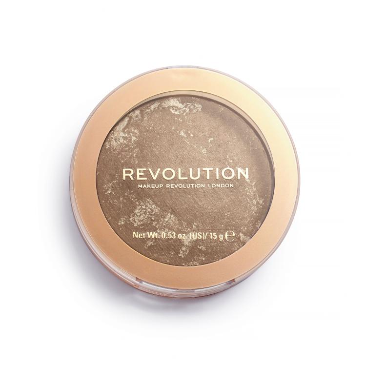 Makeup Revolution London Re-loaded Bronzer pre ženy 15 g Odtieň Take A Vacation