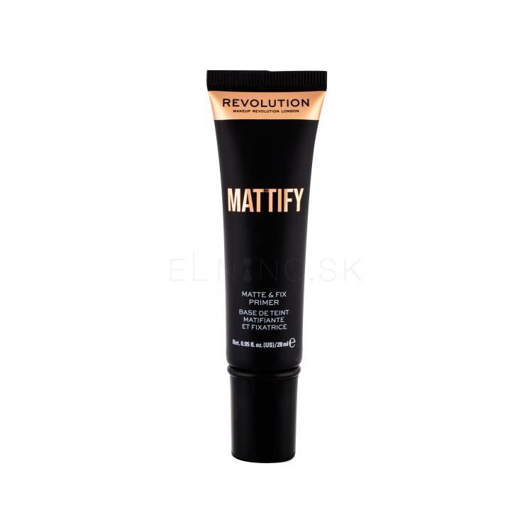 Makeup Revolution London Mattify Podklad pod make-up pre ženy 28 ml