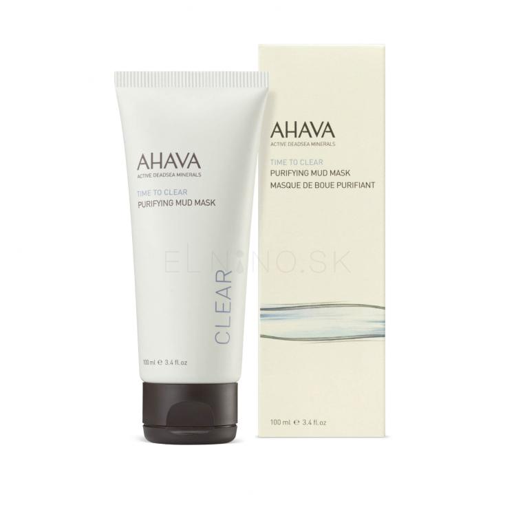 AHAVA Clear Time To Clear Pleťová maska pre ženy 100 ml