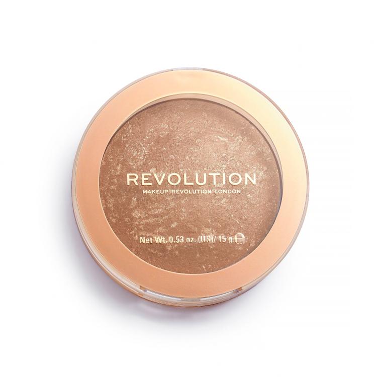 Makeup Revolution London Re-loaded Bronzer pre ženy 15 g Odtieň Long Weekend