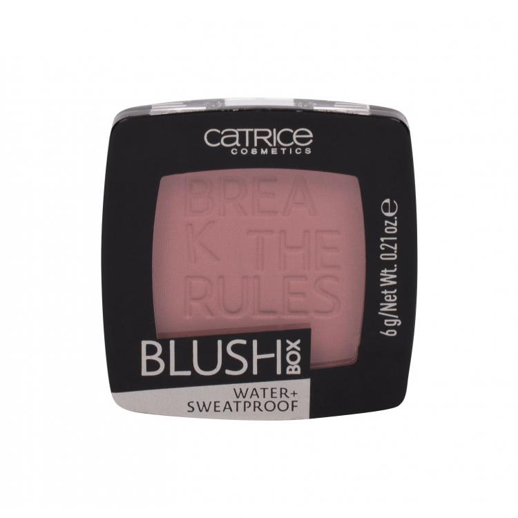 Catrice Blush Box Lícenka pre ženy 6 g Odtieň 050 Burgundy