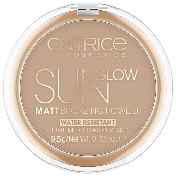 Catrice Sun Glow Matt Bronzer pre ženy 9,5 g Odtieň 035 Universal Bronze