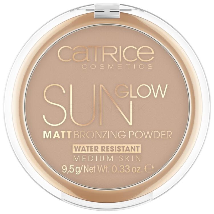 Catrice Sun Glow Matt Bronzer pre ženy 9,5 g Odtieň 030 Medium Bronze